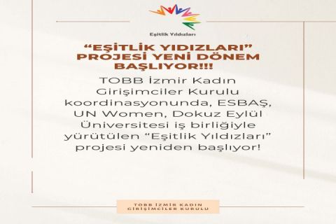 EŞİTLİK YILDIZLARI PROJESİ BAŞLIYOR...