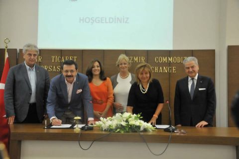 TOBB İzmir KGK ve DEU Girişimciler Dersi Protokol Töreni