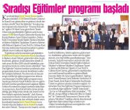 GİRİŞİMCİLERE  SIRA DIŞI EĞİTİMLER- FİNANSAL KAYNAKLAR