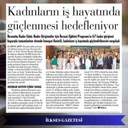 Basın yansımalarımız...