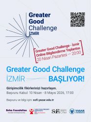 Greater Good Challenge – İzmir - Başvuru Sürecine Yönelik Bilgilendirme Toplantısı