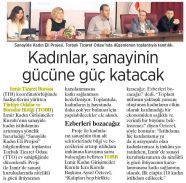 SANAYİDE KADIN ELİ PROJESİ