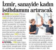 Sanayide Kadın Eli Projesi Başvuruları Başladı!