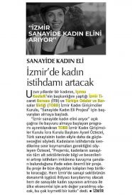 SANAYİDE KADIN ELİ PROJESİ