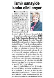 SANAYİDE KADIN ELİ PROJESİ