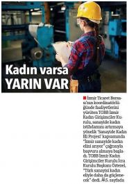 SANAYİDE KADIN ELİ PROJESİ