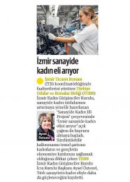 SANAYİDE KADIN ELİ PROJESİ