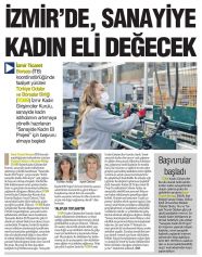 SANAYİDE KADIN ELİ PROJESİ